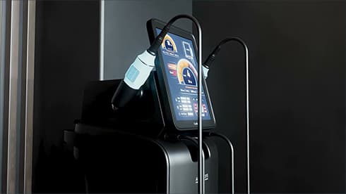CoolSoniqアプリケーターのクローズアップ